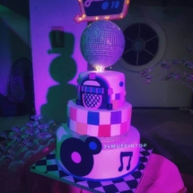 70s cake, disco cake, debut cake, custom cakes, 24 muffin top, cakes manila, cakes cainta