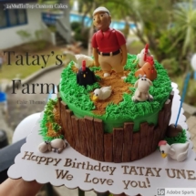 Farm Cake, dad cake, birthday cake, 24 Muffin Top, 24MuffinTop