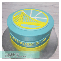 Golden State Warriors Cake or GSW Cake