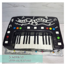 Piano cake, fondant cake, music cake, 24 muffin top, cake manila
