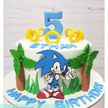Sonic the Hedgehog cake, 24 muffin top, custom cakes, cakes in cainta, cakes in manila, cakes in rizal 
