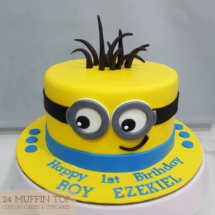 minion cake, dave cake, 24 muffin top, custom cake, custom cakes, customized cake, customized cakes