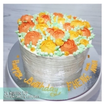 Flower Field Cake