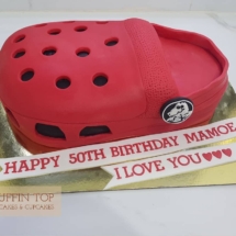 crocs cake, crocs, custom cake, custom cakes, customized cake, customized cakes, cakes cainta, cakes manila, 24 muffin top