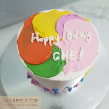 minimalist cake, korean cake, simple cake, custom cake, custom cakes, cainta, 24 muffin top