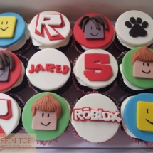 roblox cupcake, roblox, birthday, 5th, birthdays, customized cakes, 24 muffin top, cupcake, cupcakes, cainta rizal, 24muffintop