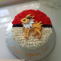 pokemon cake, jolteon cake, pokemon, custom cake, custom cakes, customized cake, cainta, rizal, 24 muffin top