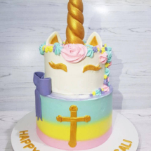 Unicorn Cake, Baptismal cake